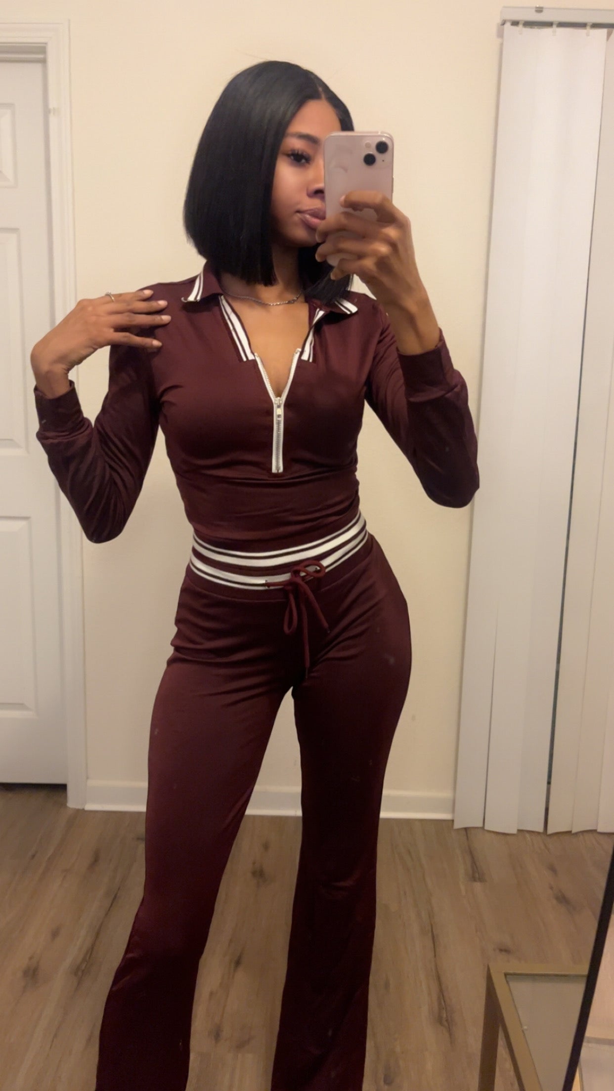 Jayda Quarter Zip set